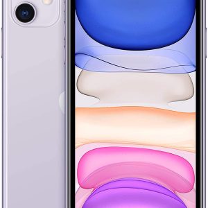 Apple iPhone 11, 64GB, Purple (Renewed)