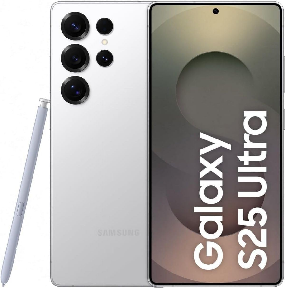 Samsung Galaxy S25 Ultra 1TB Smartphone in Titanium Whitesilver