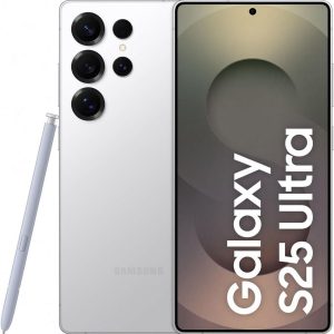 Samsung Galaxy S25 Ultra 1TB Smartphone in Titanium Whitesilver